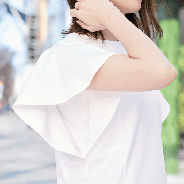 ほぼ透けないフレアスリーブカットソー | Tシャツ/カットソー通販のDHC