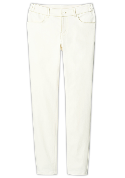 パウダータッチ裏起毛ストレッチパンツ通販 ファッションのdhc