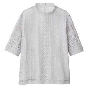 総レースハイネックブラウス通販 ファッションのdhc 総レースハイネックブラウス通販 ファッションのdhc