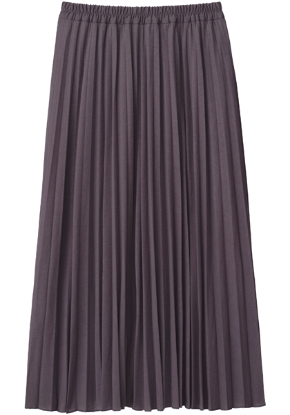 裏フリース カットソープリーツスカート 静電気防止 通販 ファッションのdhc