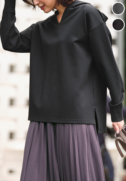 大人のきれいめストレッチパーカー通販 ファッションのdhc