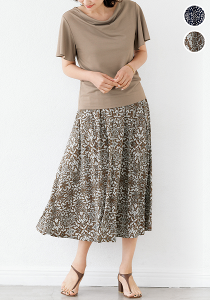 ひんやりプリント・スカート通販 |ファッションのDHC