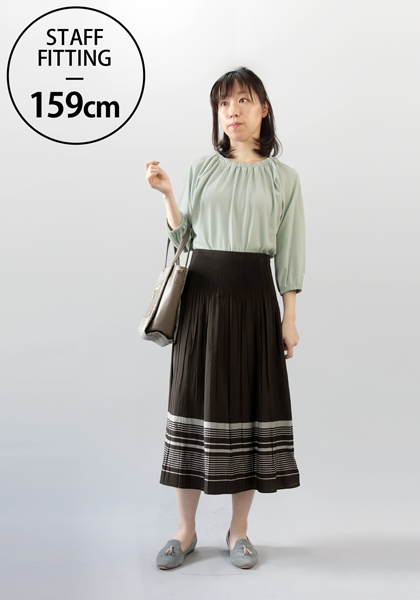 米沢織・リバーシブルスカート通販 |ファッションのDHC