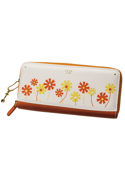 レトロかわいいジップアラウンド長財布(アデリアレトロ) | ファッションのDHC
