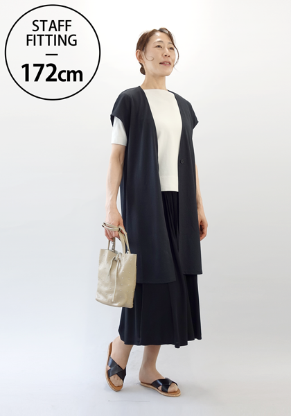 さらっとカラット・熱を遮るロングジレ通販 |ファッションのDHC