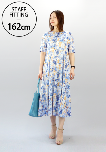 美品 つるはなワンピース