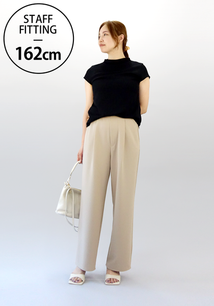 イージーケアカットジョーゼットワイドパンツ | ファッションのDHC