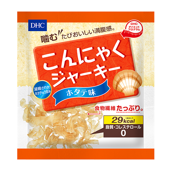  DHCこんにゃくジャーキー ホタテ味