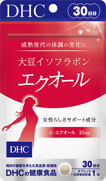 DHC エクオール　イソフラボン　30日分　4袋