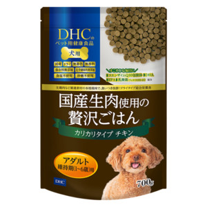 犬用 国産生肉使用の贅沢ごはん カリカリタイプ チキン シニア 通販 ペットのdhc