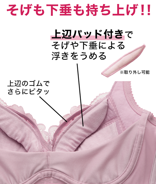 そげ下垂胸対策ブラ ワイルドローズ通販 インナーウェアのdhc そげ下垂胸対策ブラ ワイルドローズ通販 インナーウェアのdhc