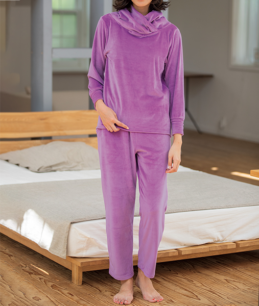 両面ベロアルームウェア通販 インナーウェアのdhc