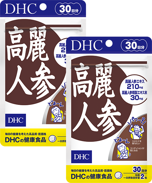 高麗人参 30日分通販 健康食品のdhc