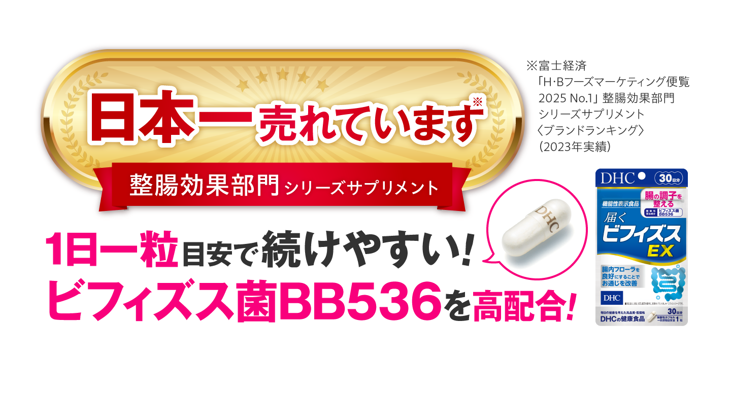 届くビフィズスEX