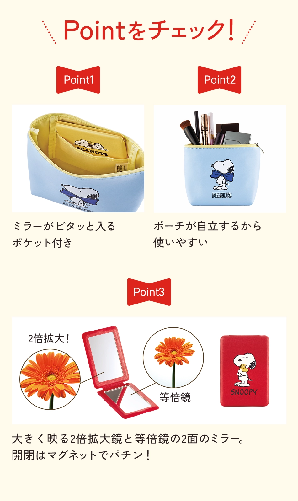 Pointをチェック！