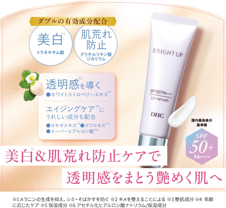 美肌&肌荒れ防止ケアで透明感をまとう艶めく肌へ