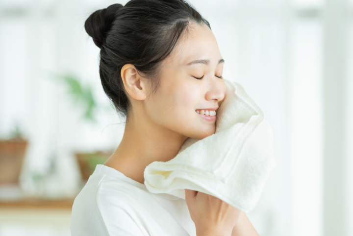 肌への刺激をできるだけ避ける