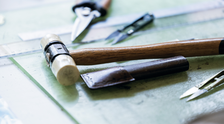 長く大切に使い続けられる道具たち。