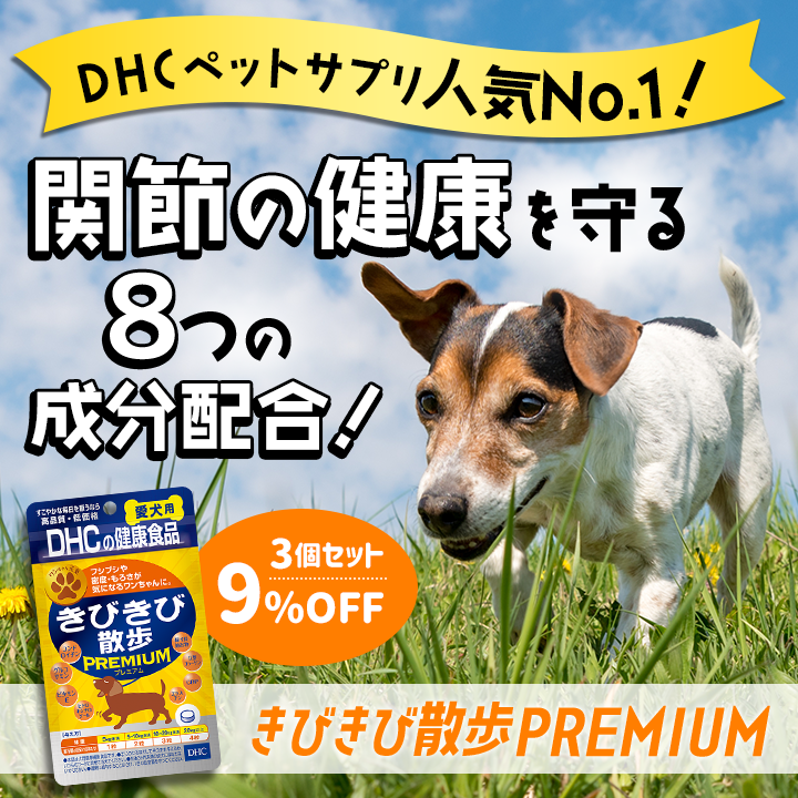 きびきび散歩プレミアム 3個セット9%OFF