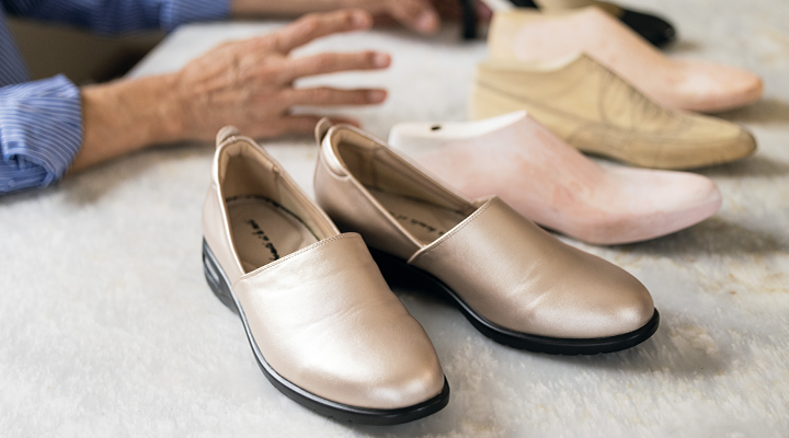 先生監修の、美しい靴。