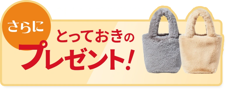 さらにプレゼント