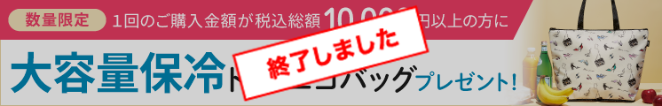 トートバッグ終了