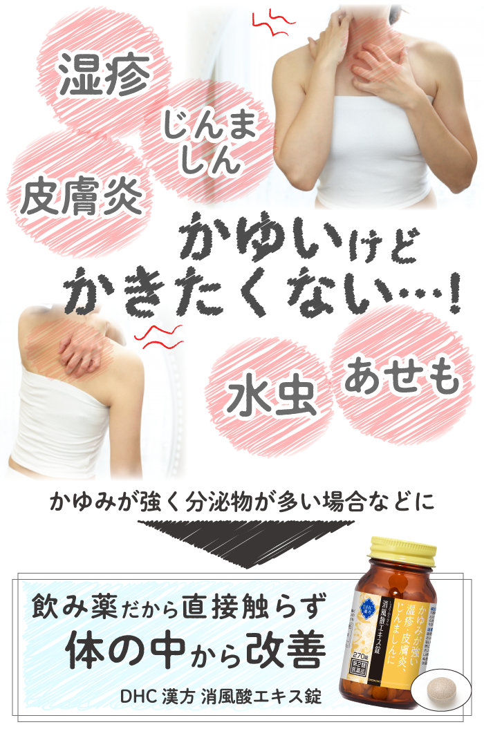 DHC漢方 消風散（しょうふうさん）エキス錠