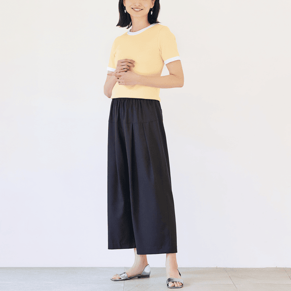 コクーンワイドパンツ