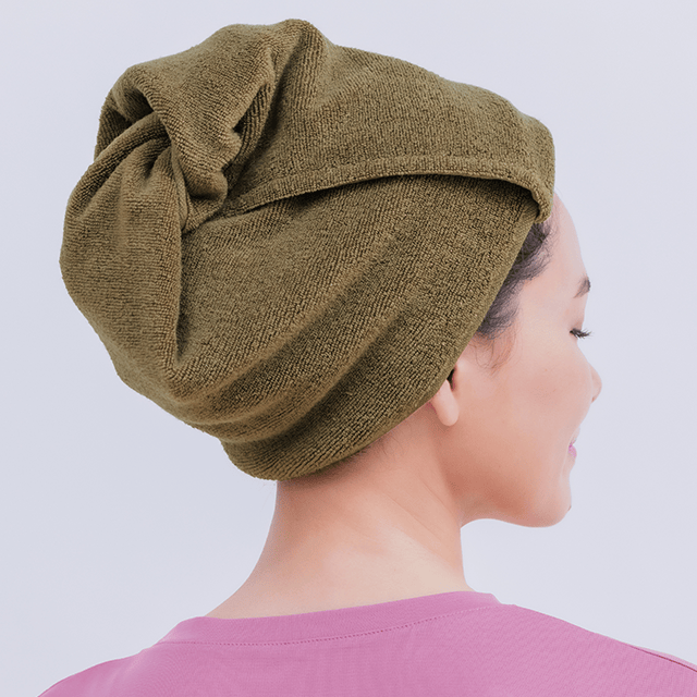 UCHINO&times;DHC・巻きやすいヘアタオル（キト抗菌）
