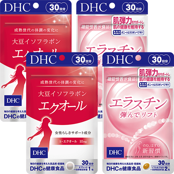 エクオール＆エラスチン弾んでリフト 各2個福袋