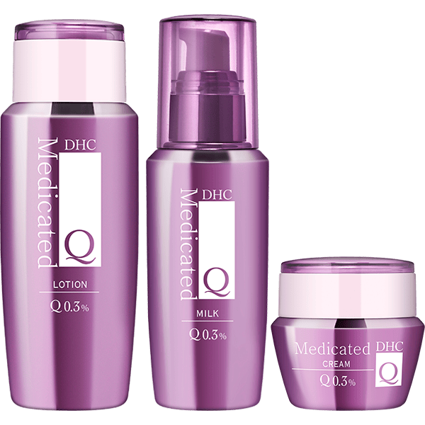 重ねてフェースアップ！ 薬用Qシリーズ3点セット