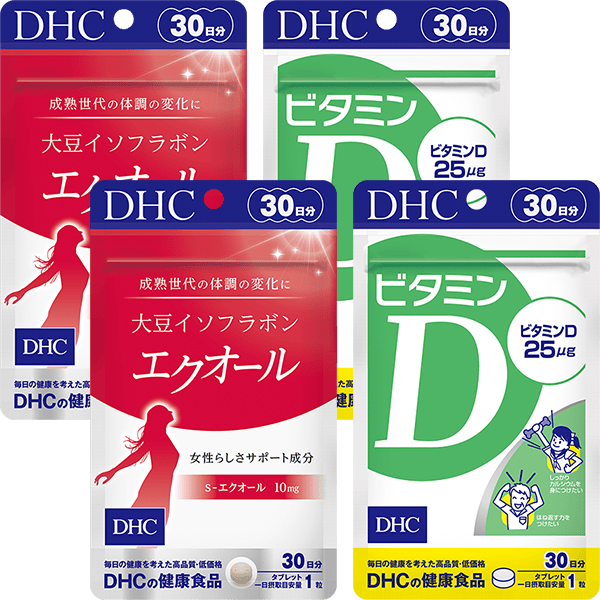 エクオール＆ビタミンD 各2個福袋