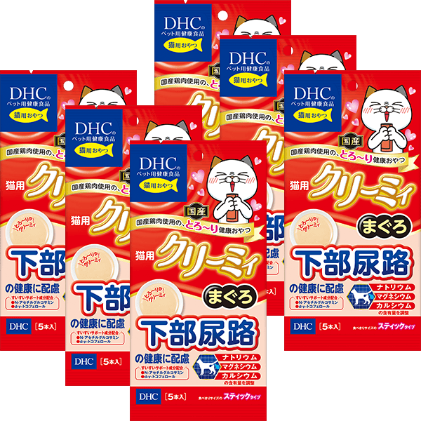 猫用 国産 クリーミィ まぐろ 6個セット