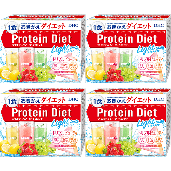 DHCプロティンダイエット ライトテイスト トリプルビューティ 4個セット