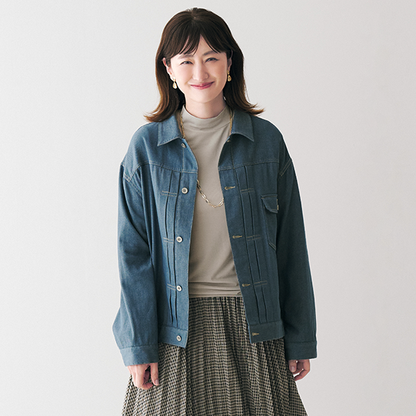 オーガニックアルガンオイル・ハイネックカットソー