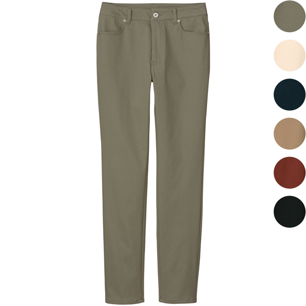 なめらか起毛・あったかストレッチパンツ