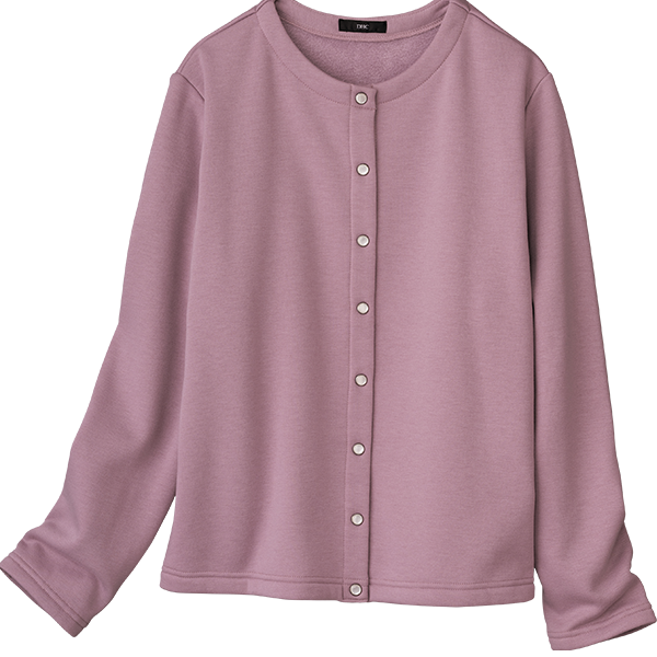 毛布のような・裏シャギー発熱カーディガン