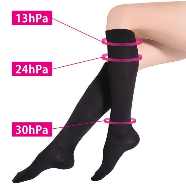 バンビーナスリムレッグ・着圧・ハイソックス