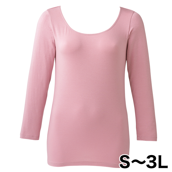 ビューティウォームインナー・8分袖